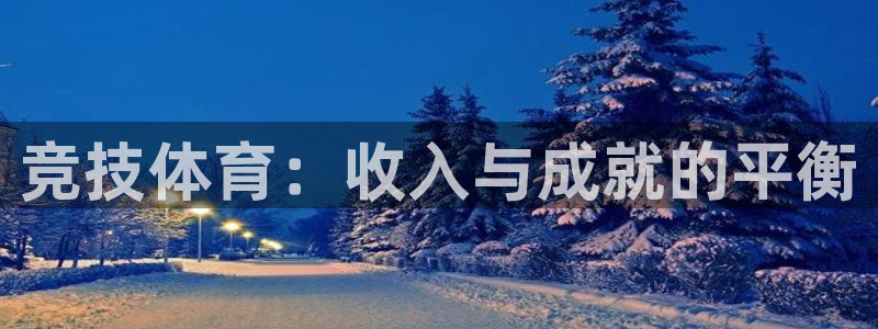 球王会体育：竞技体育：收入与成就的平衡