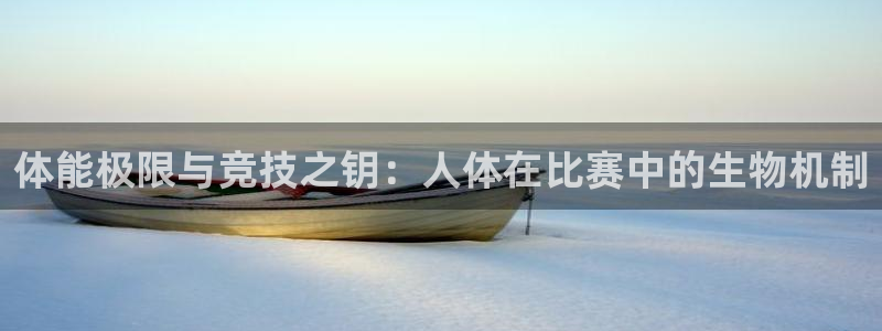 球王会体育：体能极限与竞技之钥：人体在比赛中的生物机制