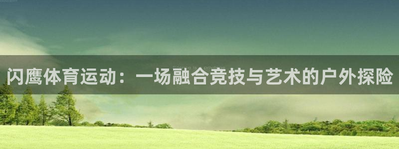 球王会体育：闪鹰体育运动：一场融合竞技与艺术的户外探险